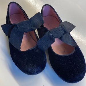 Jacadi Paris velvet dress shoe